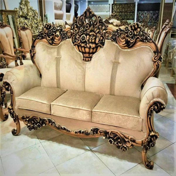 مبل کلاسیک مدل گلدونی