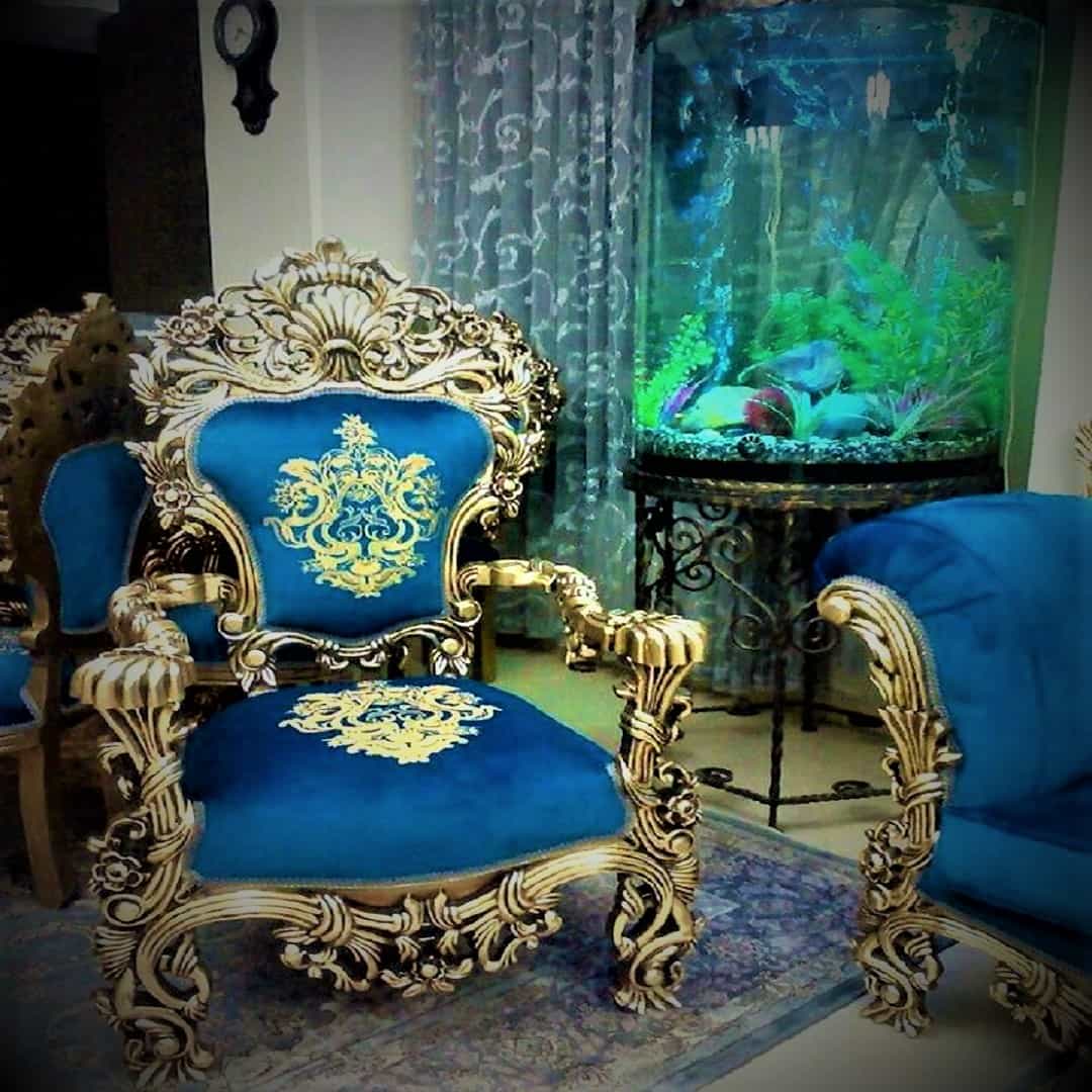 مبل کلاسیک مدل پنجه شیری مبل کلاسیک مدل پنجه شیری