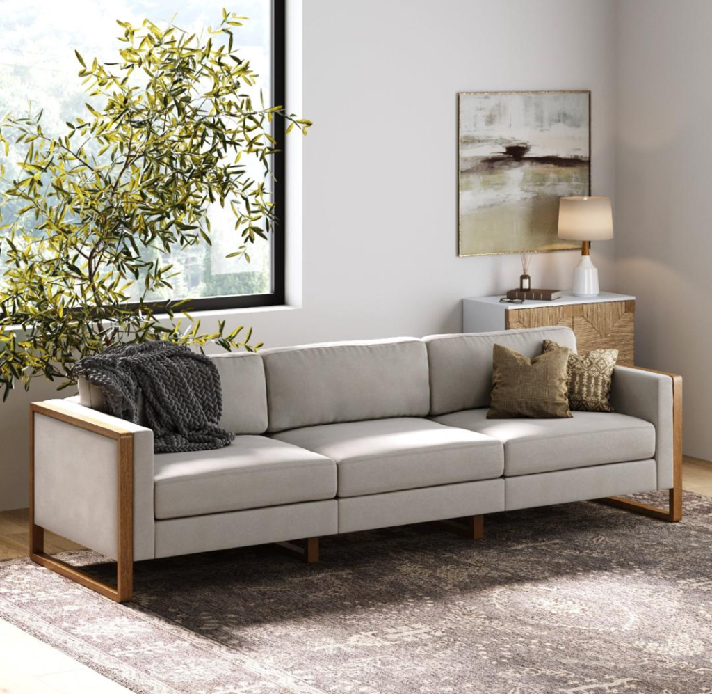 چرا مبل راحتی با فریم چوبی محبوب است