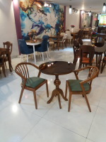 میز ناهارخوری مدل پرده ای پشت گرد