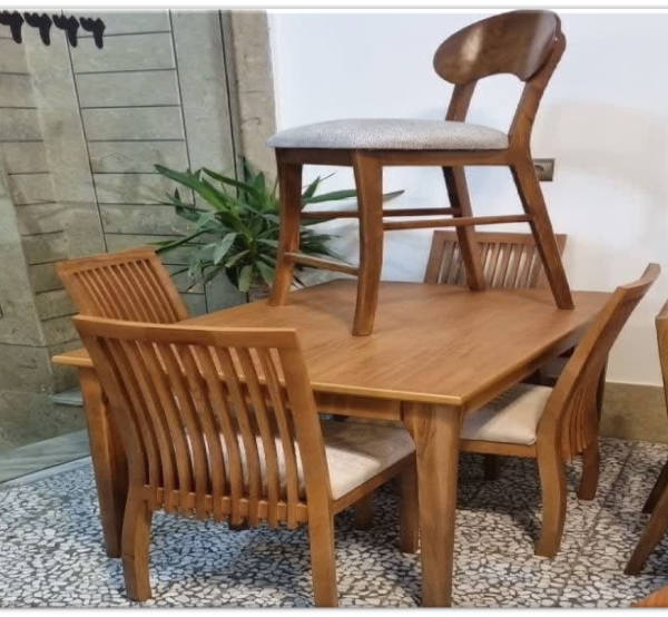 میز ناهارخوری مدل نرده ای